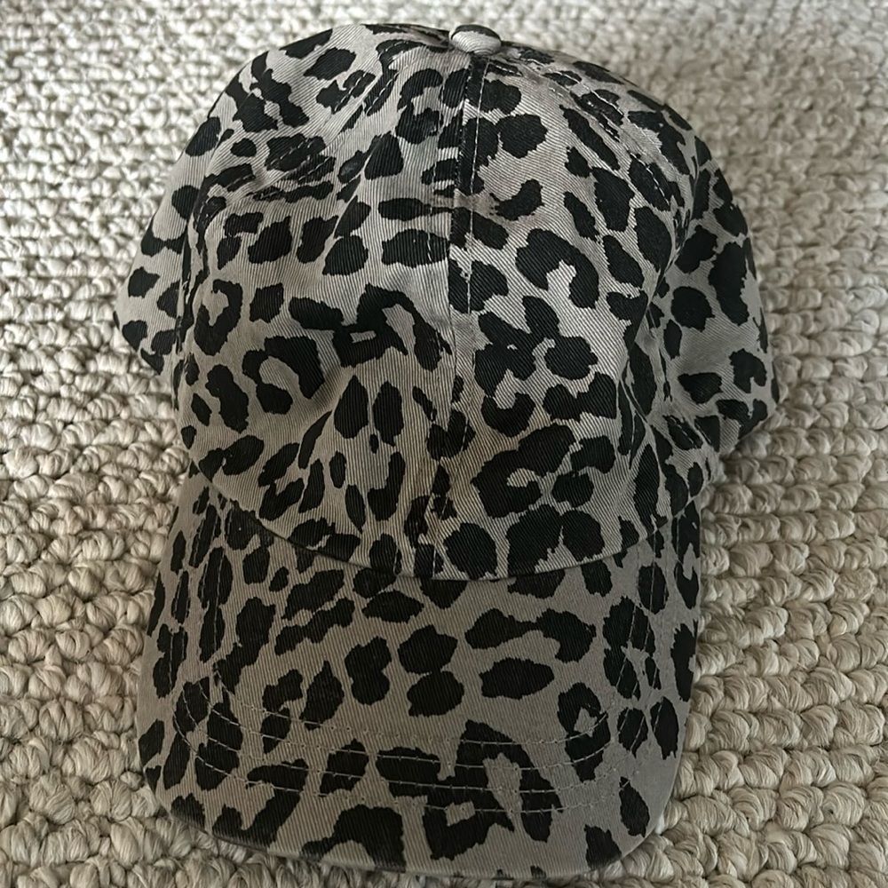 Leopard Print Hat - image 1